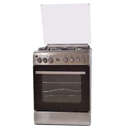 BJS 60x60 Silver Gas Cooker