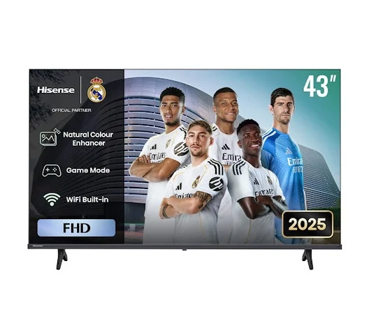 Hisense 43" QLED Full HD Smart TV 43A4 QLED