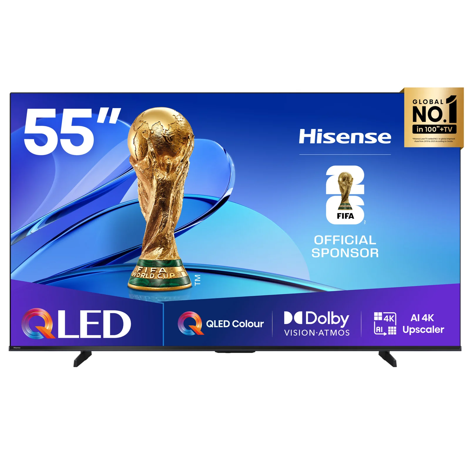 Hisense 55" QLED 4K UHD Smart TV 55Q6 QLED